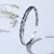 Picture of Small 999 Sterling Silver Fashion Bangle with Speedy Delivery