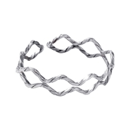 Picture of Unique Small 999 Sterling Silver Fashion Bangle