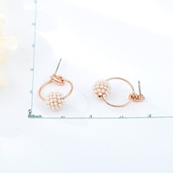 Picture of Classic Artificial Pearl Stud Earrings with 3~7 Day Delivery