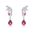 Picture of Luxury Platinum Plated Dangle Earrings with Fast Shipping