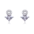 Picture of Luxury Platinum Plated Dangle Earrings with Fast Delivery