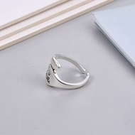 Picture of Filigree Small Zinc Alloy Adjustable Ring