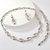 Picture of Dubai Platinum Plated 3 Piece Jewelry Set of Original Design