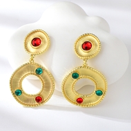 Picture of Dubai Big Dangle Earrings with Speedy Delivery