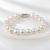 Picture of Unusual Small Platinum Plated Fashion Bracelet