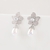 Picture of Good Cubic Zirconia White Dangle Earrings