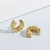 Picture of Wholesale Gold Plated Copper or Brass Earrings with No-Risk Return