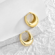 Picture of Small Gold Plated Earrings with Speedy Delivery