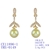 Picture of Fashion Cubic Zirconia Copper or Brass Dangle Earrings