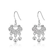 Picture of 999 Sterling Silver Small Dangle Earrings with Unbeatable Quality