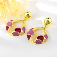 Picture of Fancy Big Zinc Alloy Dangle Earrings