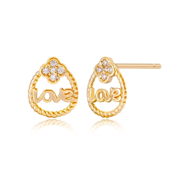 Picture of Distinctive Delicate Small Stud Earrings for Her