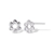 Picture of Purchase Platinum Plated Cubic Zirconia Stud Earrings Exclusive Online