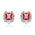 Picture of Good Cubic Zirconia Big Big Stud Earrings