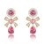 Picture of Popular Cubic Zirconia Delicate Dangle Earrings