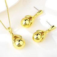 Picture of Staple Big Zinc Alloy 2 Piece Jewelry Set