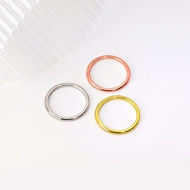 Picture of Small Gold Plated Fashion Ring of Original Design