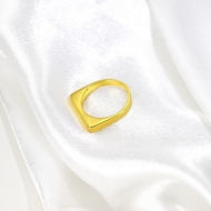 Picture of Unusual Small Plain Fashion Ring