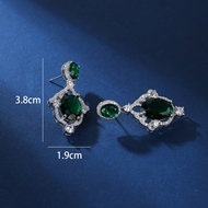 Picture of New Season Green Luxury Dangle Earrings with SGS/ISO Certification