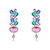 Picture of Eye-Catching Colorful Party Dangle Earrings with Member Discount