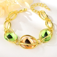 Picture of Irresistible Green Irregular Fashion Bracelet As a Gift