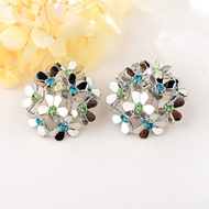 Picture of Classic Artificial Crystal Dangle Earrings in Flattering Style