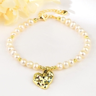 Picture of Fashion fresh water pearl White 2 Piece Jewelry Set