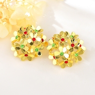 Picture of Classic Artificial Crystal Dangle Earrings in Flattering Style