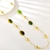 Picture of Party Green Fashion Sweater Necklace with Beautiful Craftmanship