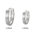 Picture of Shop Platinum Plated Cute Small Hoop Earrings with Wow Elements