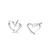 Picture of Fashionable Party Love & Heart Stud Earrings