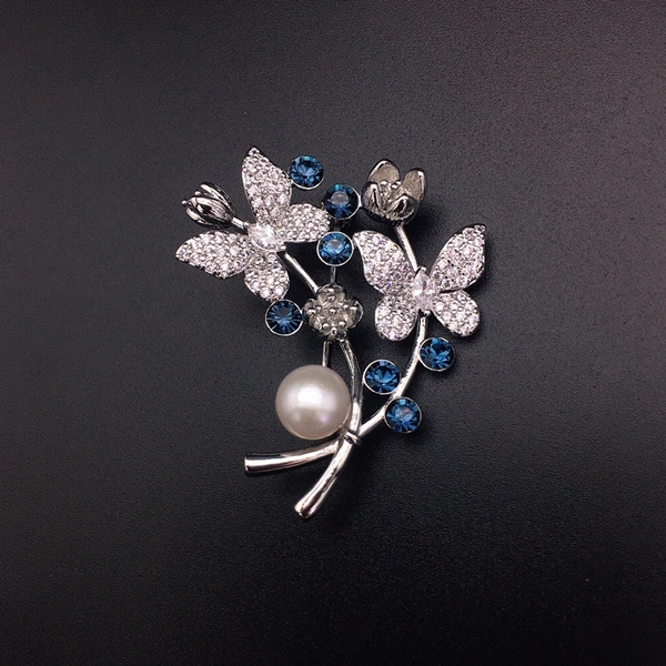 Picture of Stylish Butterfly Blue Brooche