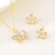 Picture of Delicate Cubic Zirconia 2 Piece Jewelry Set with No-Risk Refund