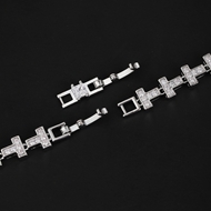 Picture of Good Cubic Zirconia White Fashion Bracelet